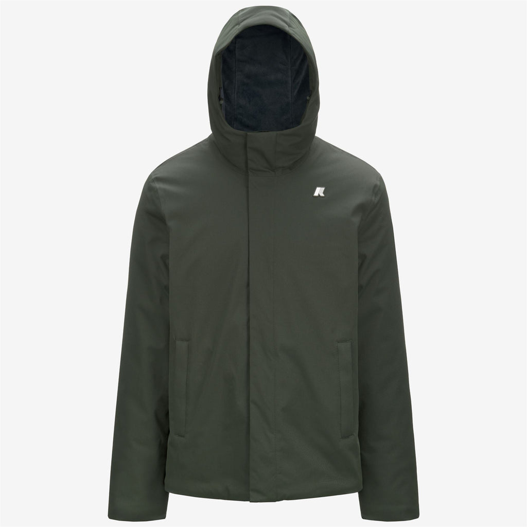 JACKO TWILL MARMOTTA - Vestes - Court - Homme - Green B-Blue A