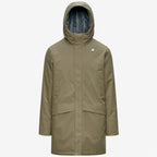 JARNO TWILL MARMOTTA - Vestes - Court - Homme - Green Army-Blue Airforce