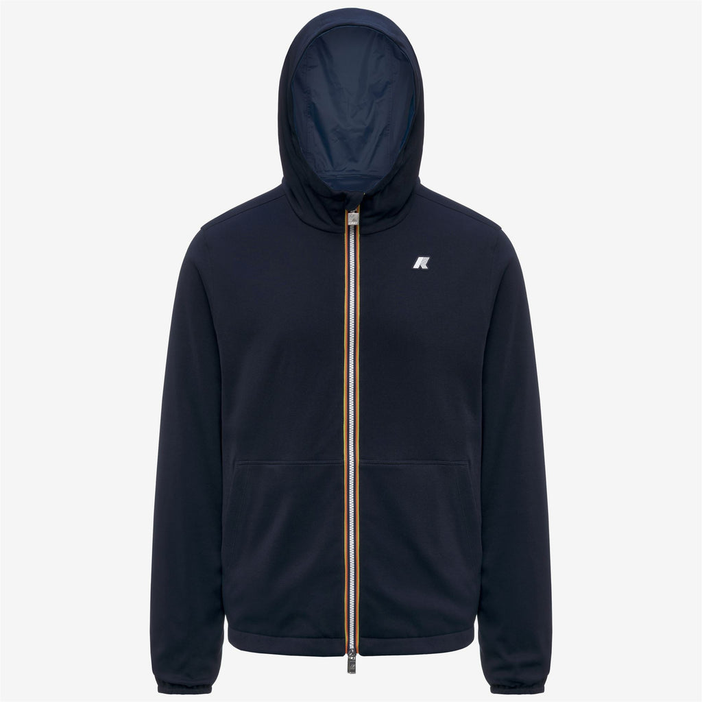 JAKE DOUBLE INTERLOCK - Vestes - Court - Homme - Blue Depth-Blue Insignia