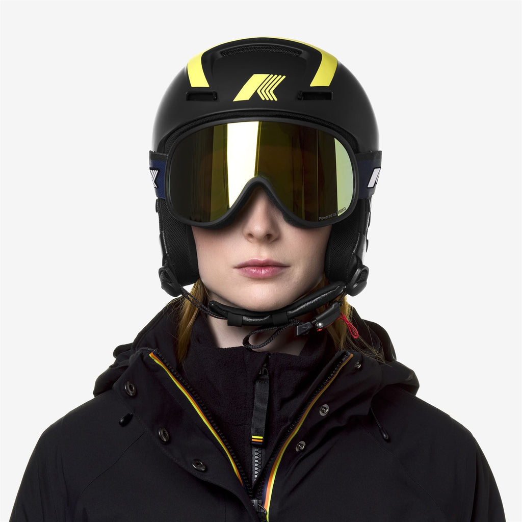 MANNY K-Way - Lunettes de natation - Lunettes de ski - Unisexe - BLACK-GOM3