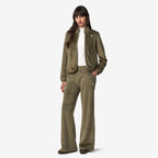 TUDA VELOUR POLAR - Polaire - Veste - Femme - Green Army-Green Army