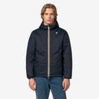 JACK SPACER NYLON DOUBLE - Vestes - Court - Homme - Green Army-Blue Depth