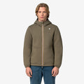 JACK SPACER NYLON DOUBLE - Vestes - Court - Homme - Green Army-Blue Depth