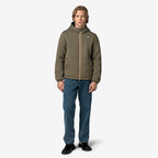 JACK SPACER NYLON DOUBLE - Vestes - Court - Homme - Green Army-Blue Depth