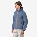 JACK SPACER NYLON DOUBLE - Vestes - Court - Homme - Blue Wild-Blue Depth