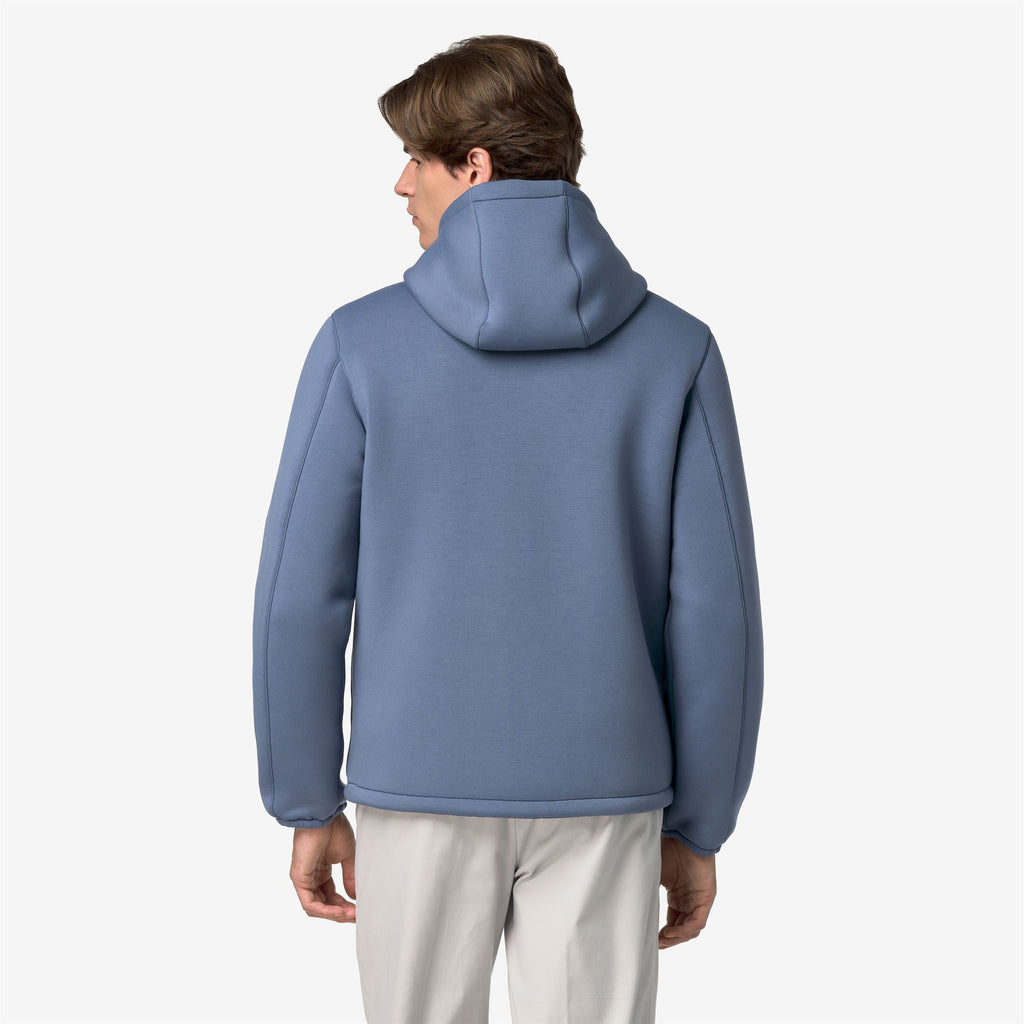 JACK SPACER NYLON DOUBLE - Vestes - Court - Homme - Blue Wild-Blue Depth