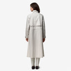 BARBREIN COTTON 3LAYERS AF - Vestes - Long - Femme - BEIGE LT