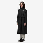 BARBREIN COTTON 3LAYERS AF - Vestes - Long - Femme - Black Pure-Black Pure