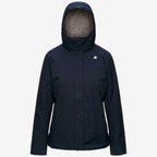 LIL TWILL SOFT BEAVER - Vestes - Court - Femme - Blue D-Grey W