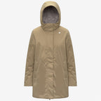 SOPHIE TWILL SOFT BEAVER - Vestes - Longueur 3/4 - Femme - Beige Khaki-Grey Warm