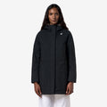 SOPHIE TWILL SOFT BEAVER - Vestes - Longueur 3/4 - Femme - Black Pure-Grey Warm