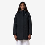 SOPHIE TWILL SOFT BEAVER - Vestes - Longueur 3/4 - Femme - Black Pure-Grey Warm