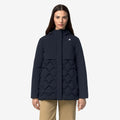 SIPHANE HYBRID WARM SHELL - Vestes - Milieu - Femme - Blue Depth