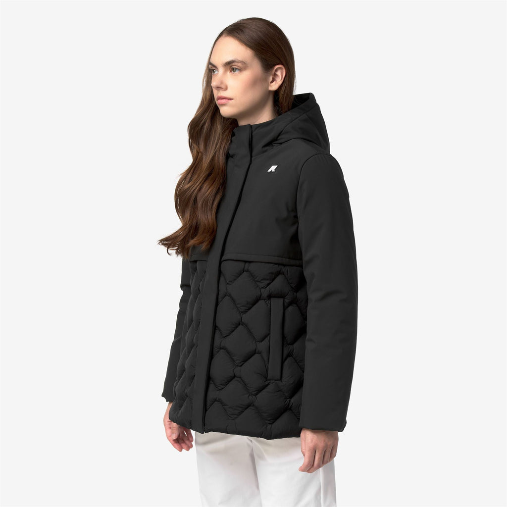 SIPHANE HYBRID WARM SHELL - Vestes - Milieu - Femme - Black Pure-Black Pure